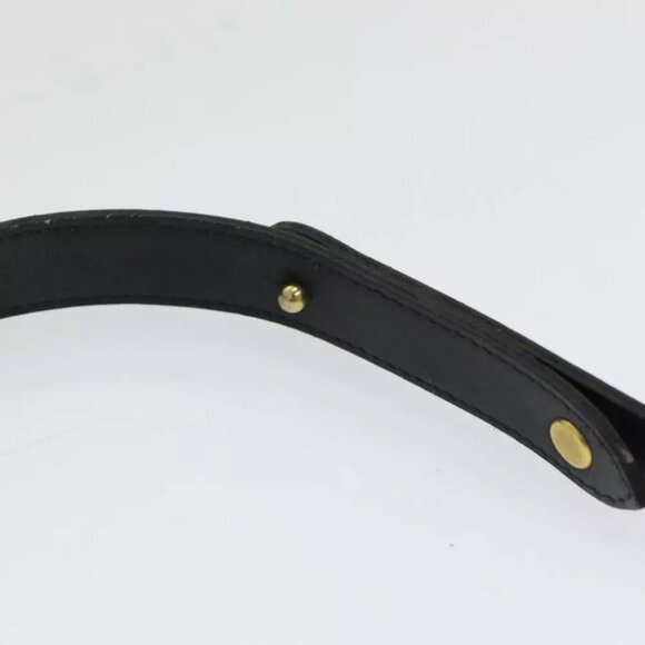 Christian Dior Trotter Canvas Shoulder Bag Navy Auth 77938 - Picture 15 of 16